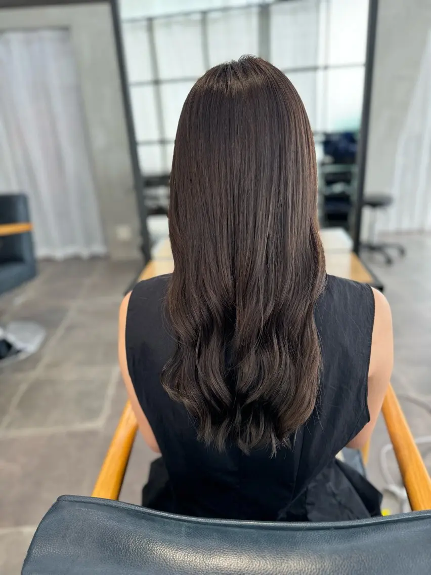 セミロング パーマ カット パーマ 梅田艶髪矯正 💖koichiroのヘアスタイル