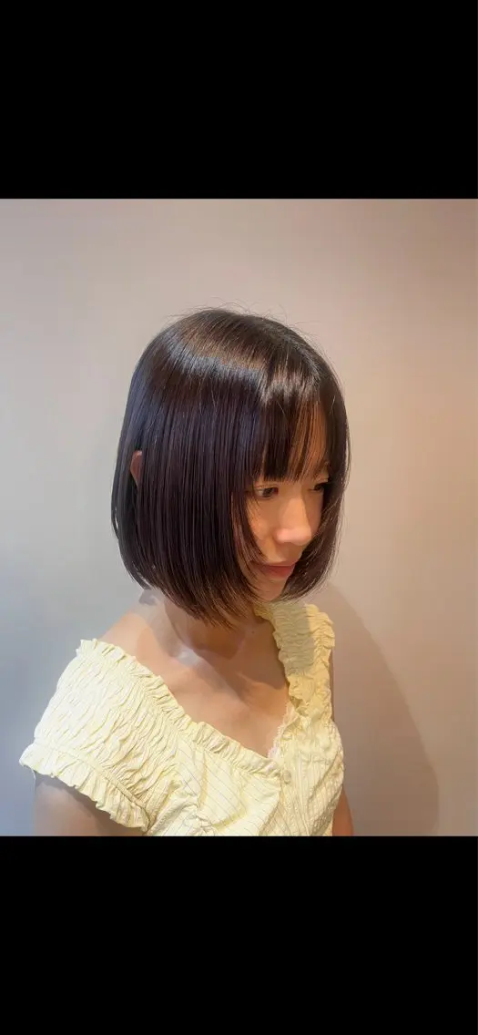 ショート ボブレイヤー ボブ レイヤーカット amane ⟡のヘアスタイル