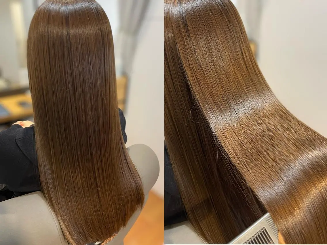 セミロング 髪質改善 トリートメント カット トリートメント ヘッドスパ 髪質改善 suzukiのヘアスタイル