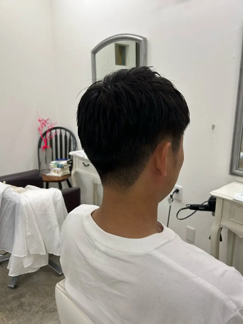 メンズ 刈り上げ anjii リンのヘアスタイル