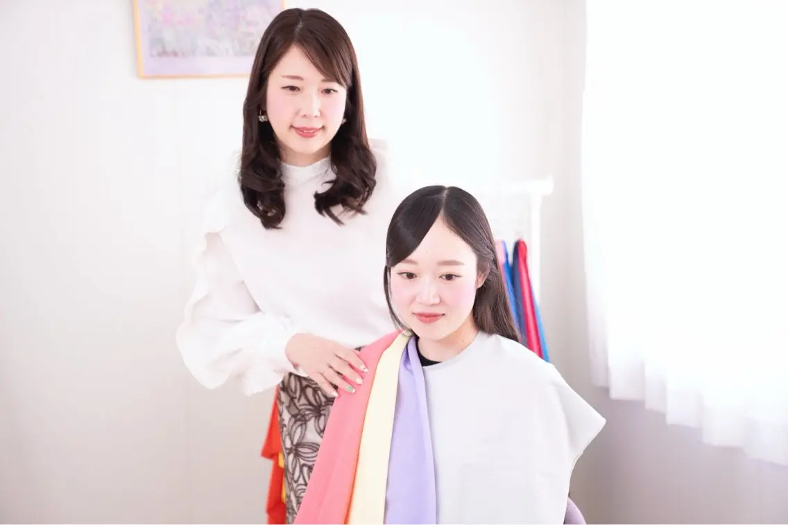 パーソナルカラー診断 顔タイプ診断 LunaColor＋ 三宅まいのその他イメージ