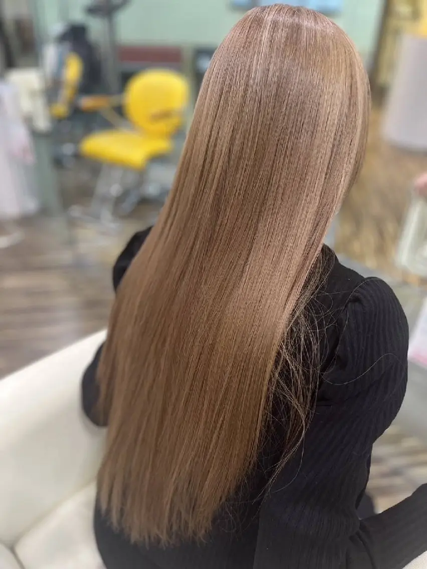 ロング カラー ダブルカラー ロング ナオ ヤのヘアスタイル