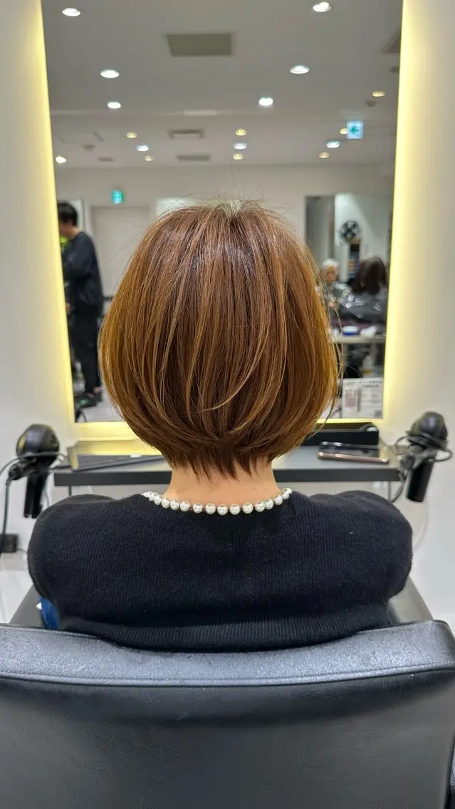 ショート ✨大人ショート特化 /カットモデル/銀座のヘアスタイル