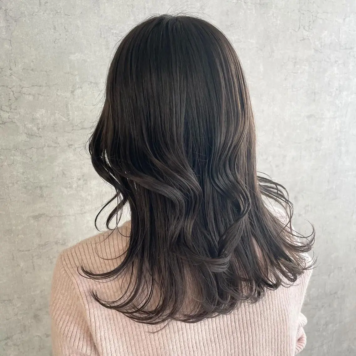 セミロング トレンド韓国レイヤー 🇰🇷のんのヘアスタイル