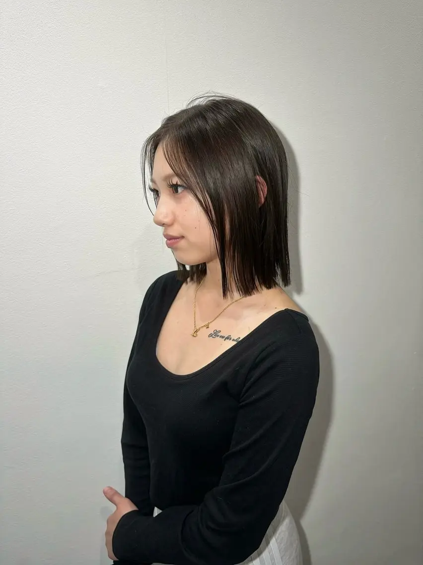 ショート 望月 あんなのヘアスタイル