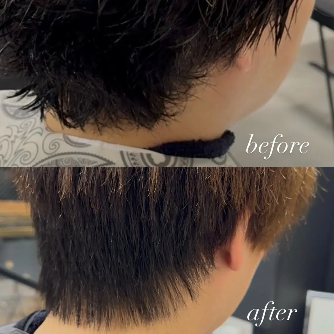パーマ メンズ 縮毛矯正 メンズ特化渋谷💈 平床大雅のヘアスタイル