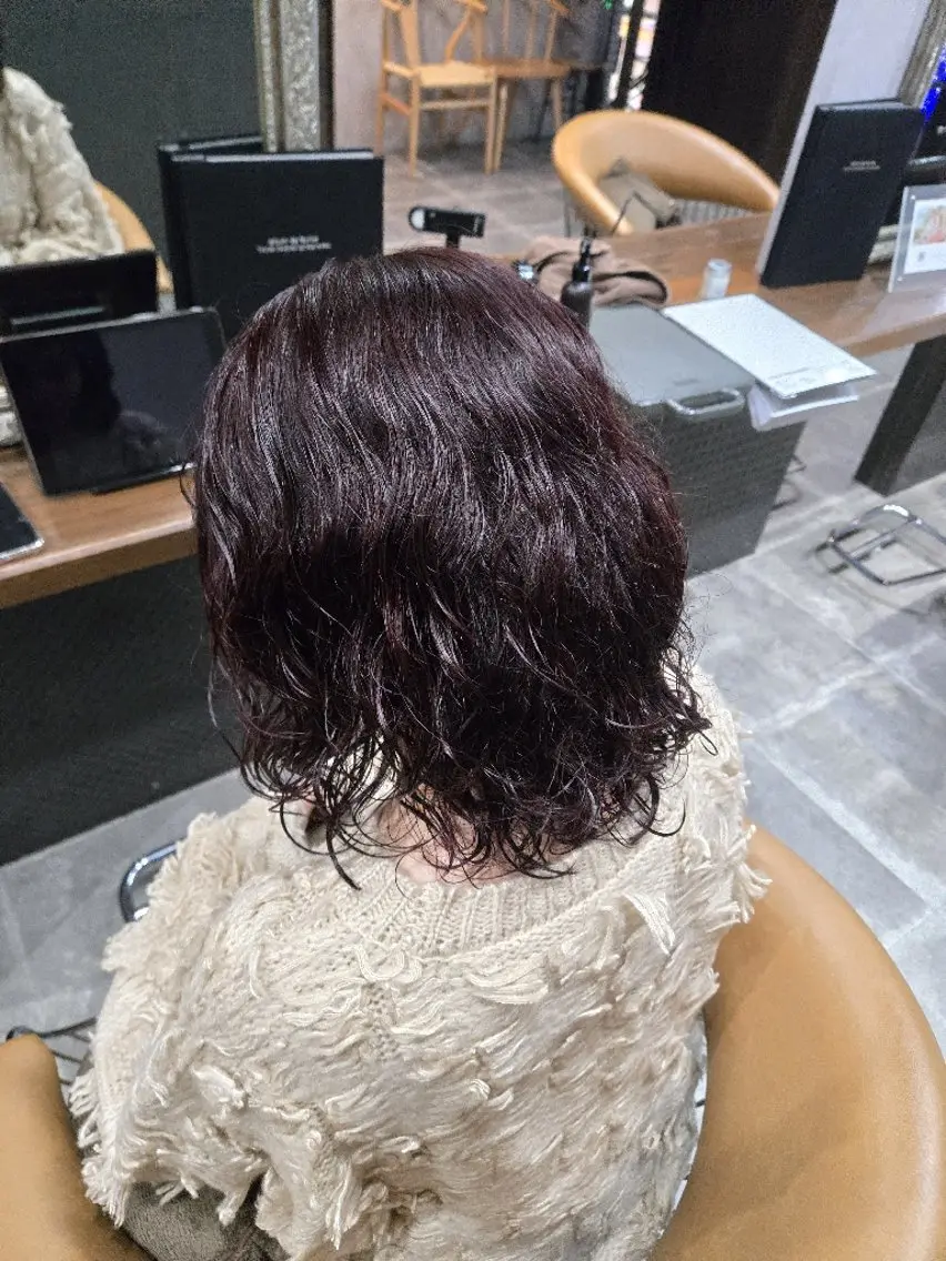 カラー 鶴ヶ峰ショート・ボブ 🎀渡邊 愛結🎀のヘアスタイル