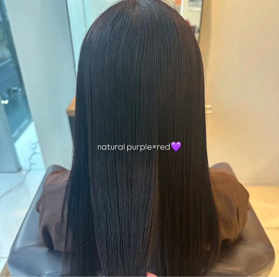 【ミディアム・ロング限定】 ブリーチなしワンカラー💟💟の写真