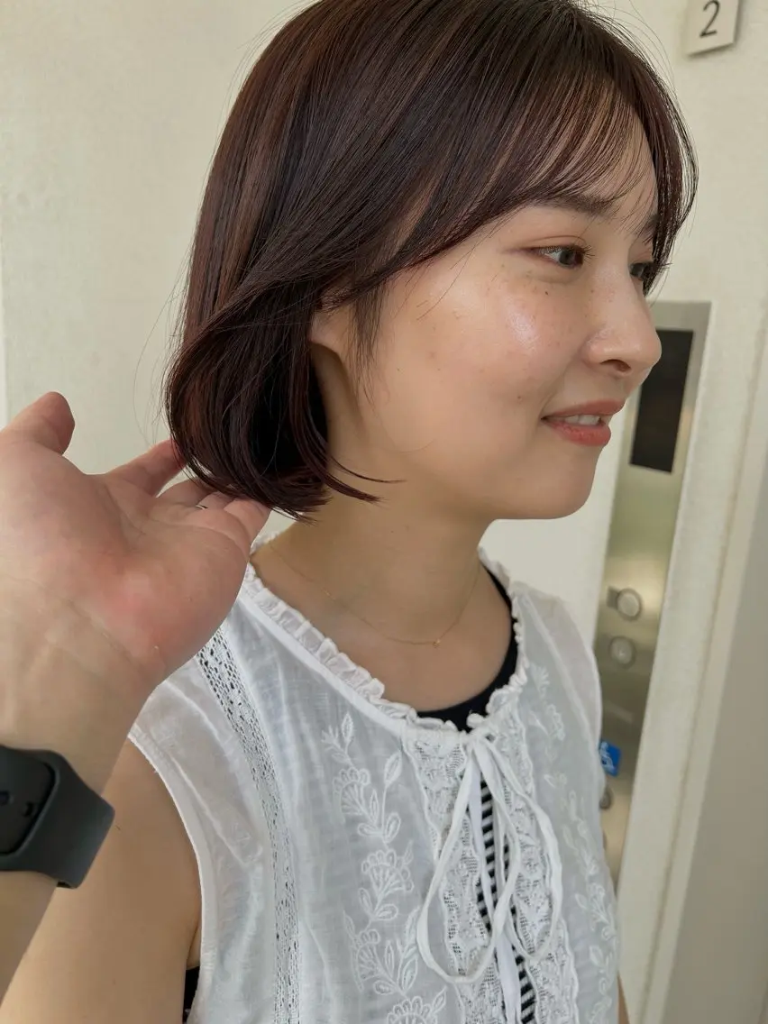 ショート カラー ゴトウ ケンタのヘアスタイル