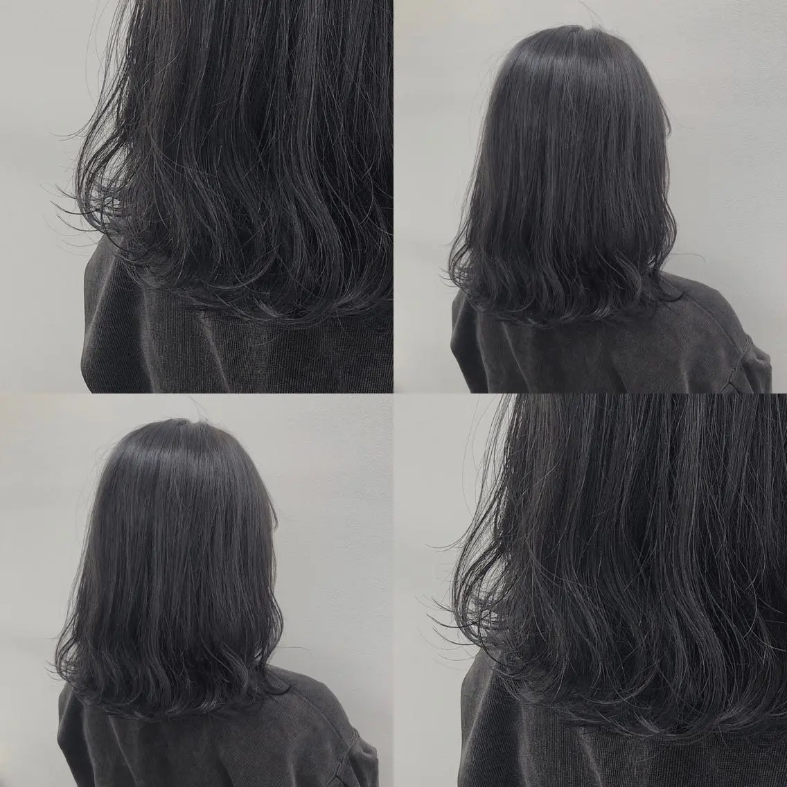 セミロング カラー パーマ ヘアアレンジ メンズ キッズ ネイル マツエク・マツパ 上品＆韓国風 🥀海心🥀のヘアスタイル