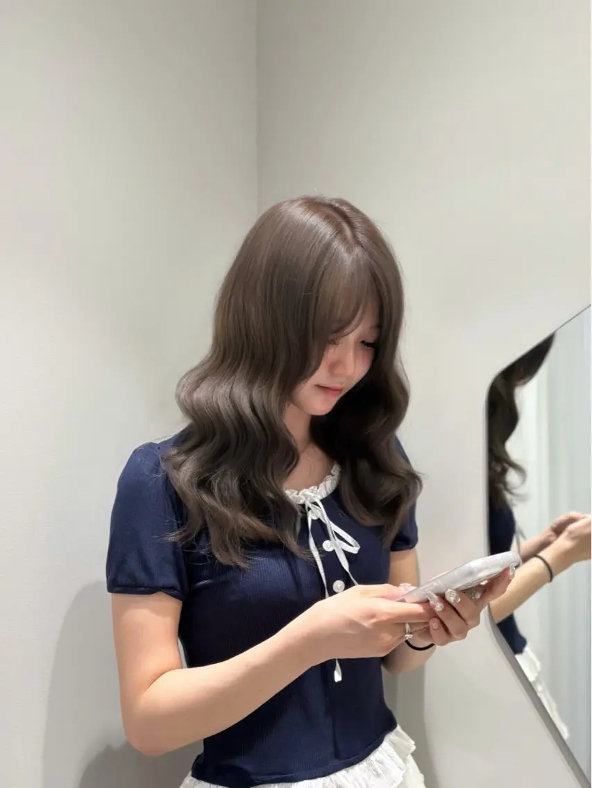 セミロング ヘアカラー ココロ cocoroのマツエク・マツパデザイン