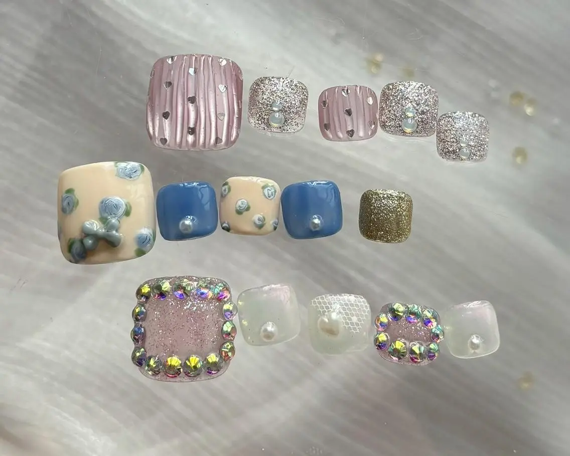 フット定額nailコース🎀※ジェルオフありの方はこちらから予約可✨の写真