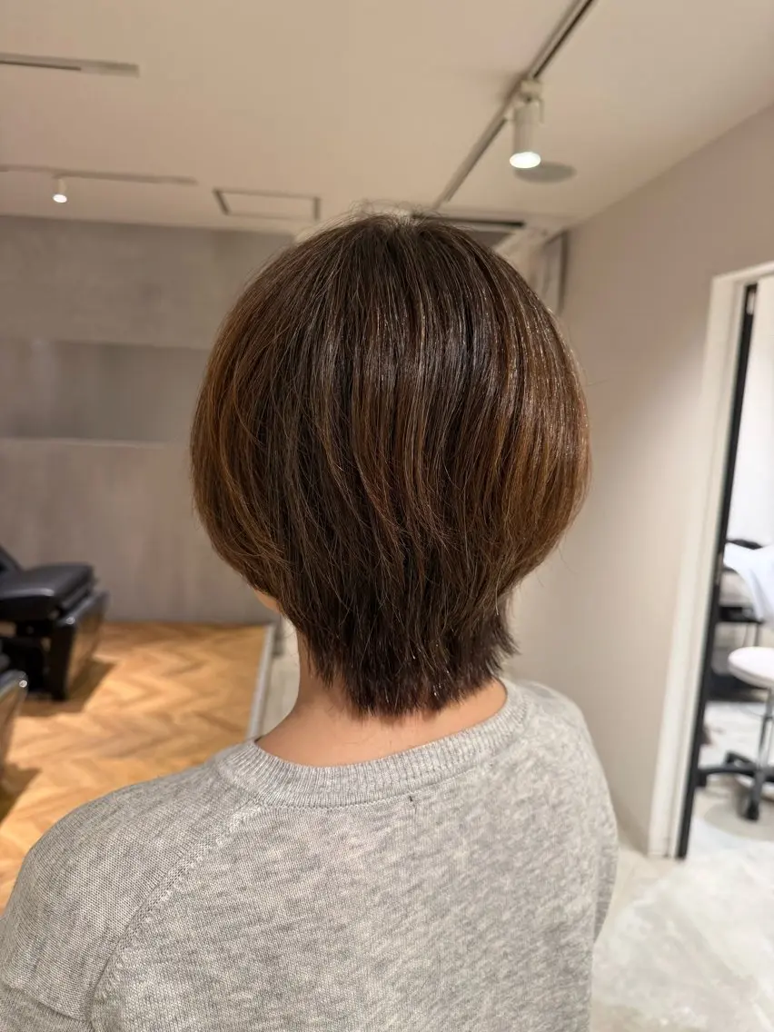 ショート み うのヘアスタイル