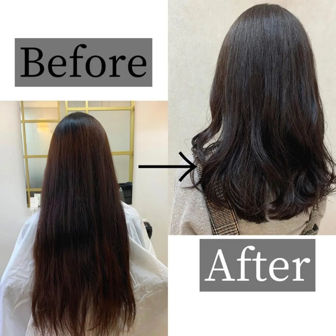 ロング カラー ブラウンカラー ココアブラウン MIHO /のヘアスタイル