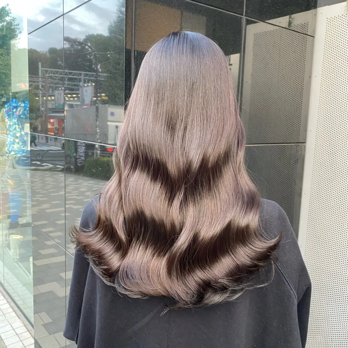ロング カラー ヘアカラー トリートメント 山内 直英のヘアスタイル