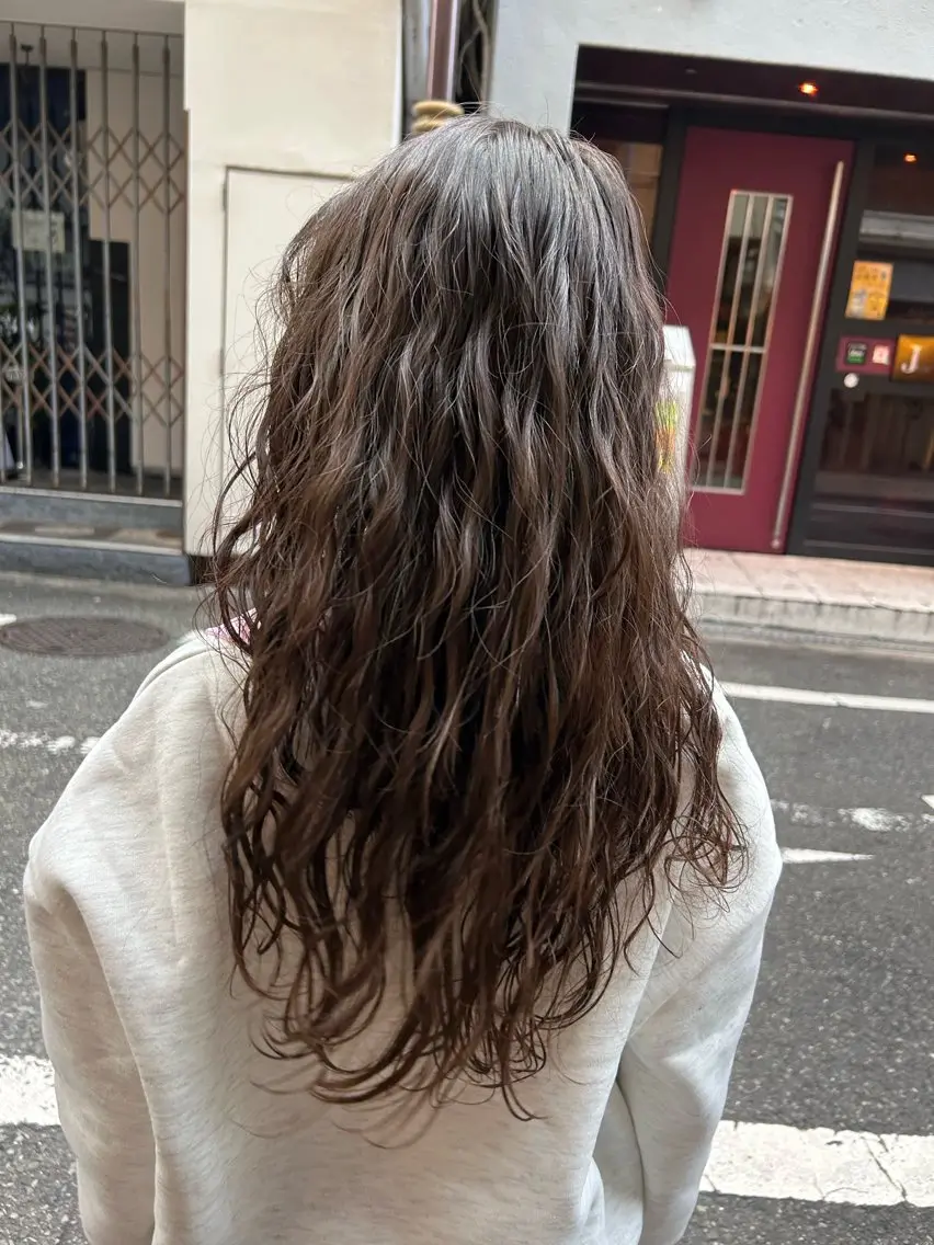 ロング パーマ 木村 あかりのヘアスタイル