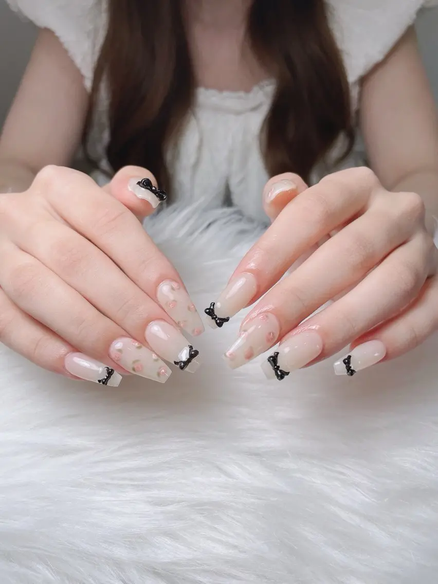 ネイル アートネイル オーロラネイル フラッシュネイル フットネイル フレンチネイル Sora nail 長さ出し専門店のネイルデザイン