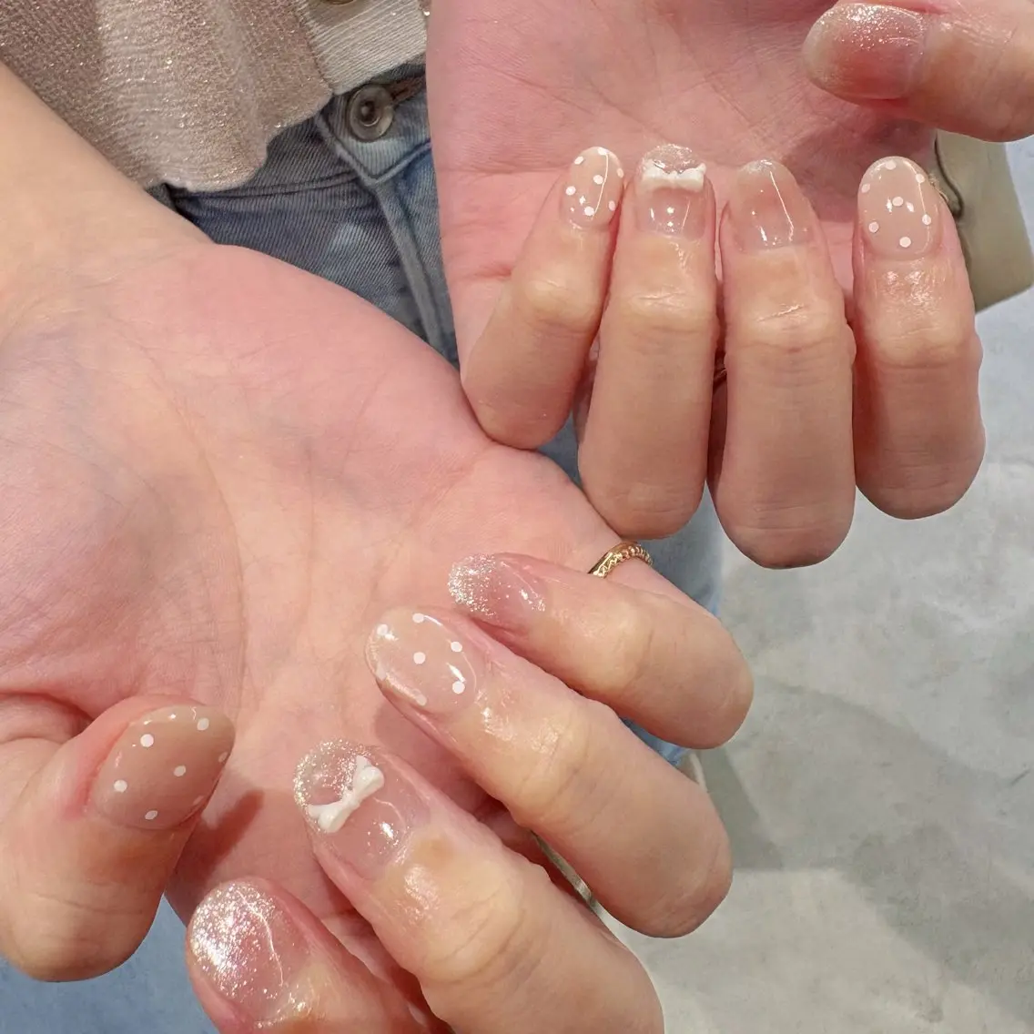 ネイル 持ち込み Ayu ꕤ︎︎。°⋆のネイルデザイン