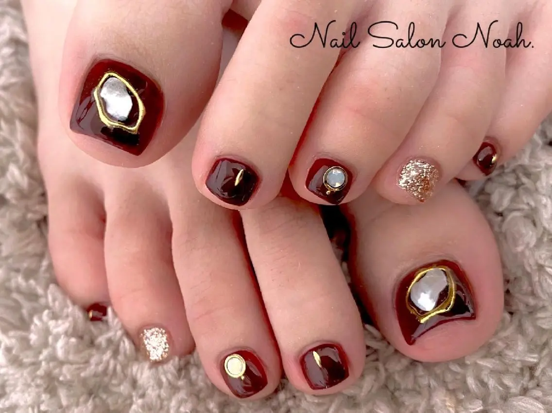 ネイル フットネイル Nail Salon Noah.のネイルデザイン
