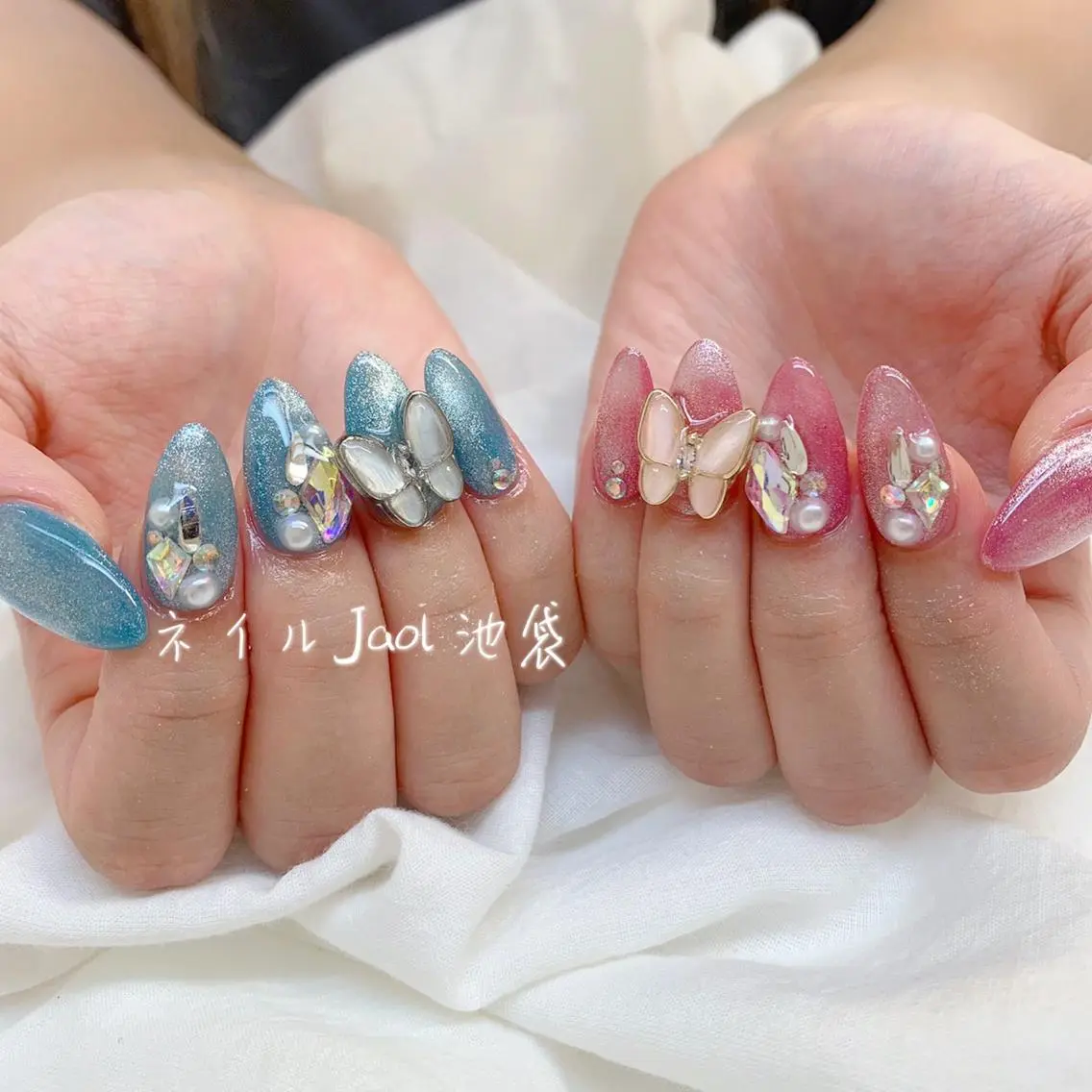 セミロング ネイルJaol 池袋のネイルデザイン