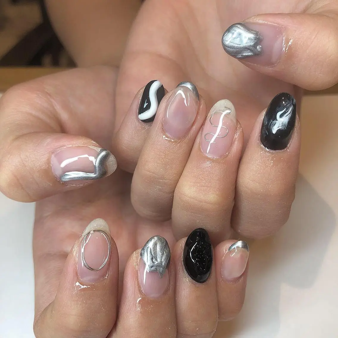 ネイル ハンドネイル 鶴田୨ৎmaison de NALIのネイルデザイン