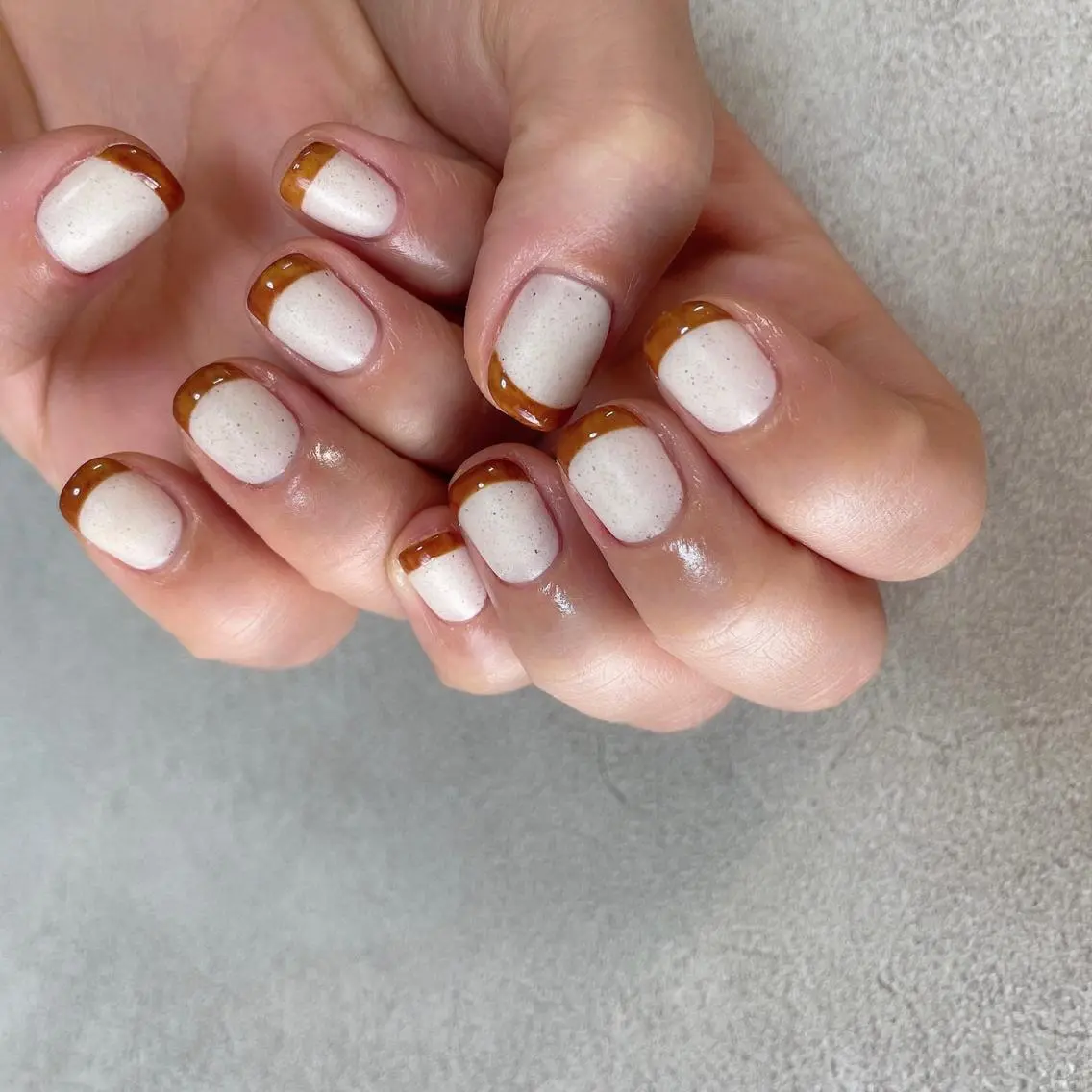 ネイル フレンチネイル ハンドネイル lilbondir. chiharuのネイルデザイン