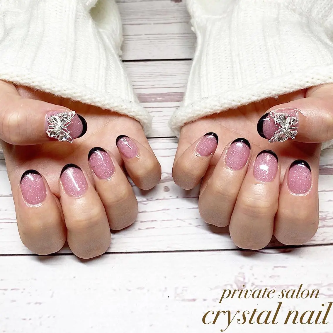 ネイル 韓国ネイル Crystal Nailのネイルデザイン