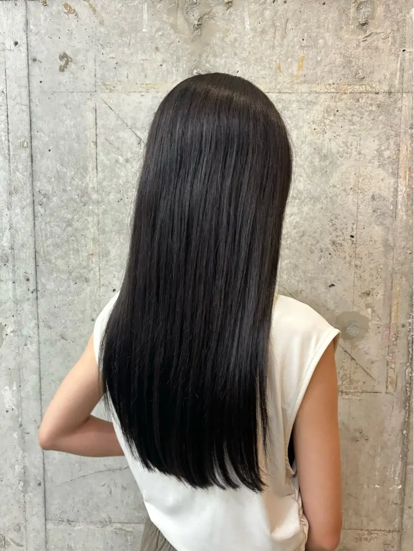 ロング カラー ブラウンカラー ダークブラウン アキホ /カット✁カラーのヘアスタイル