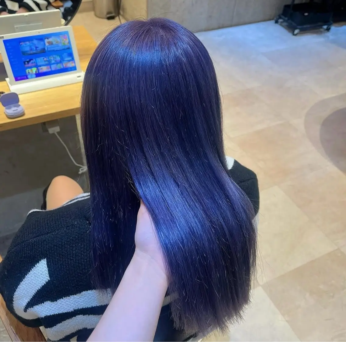 セミロング カラー ヘアカラー 🌷お洒落推しカラー moe🐰🌷のヘアスタイル