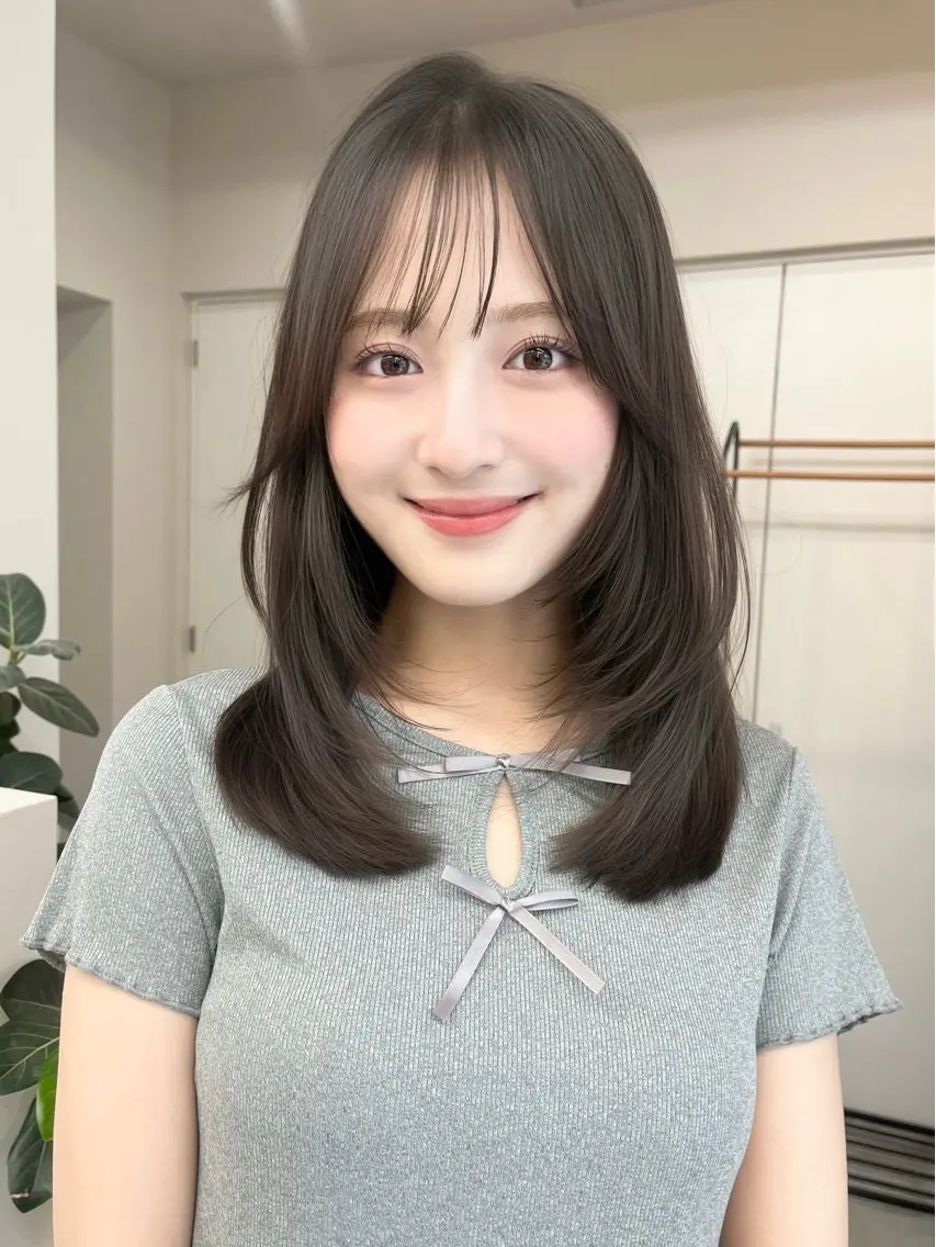 ⭐️8月限定⭐️韓国風レイヤーカット+うる艶トリートメント🧖🏻♀️🫧の写真