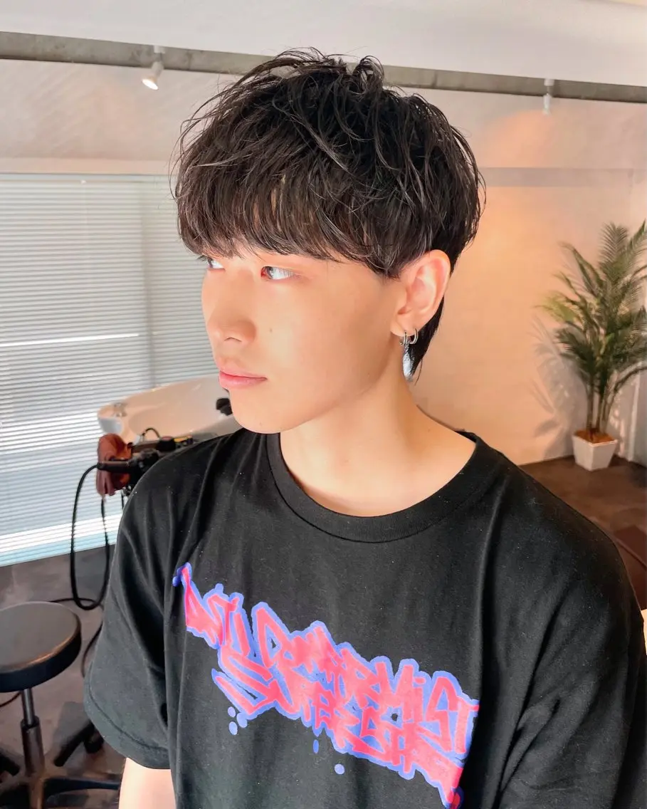 【ご新規様メンズ限定】カット+カラー+眉カットの写真