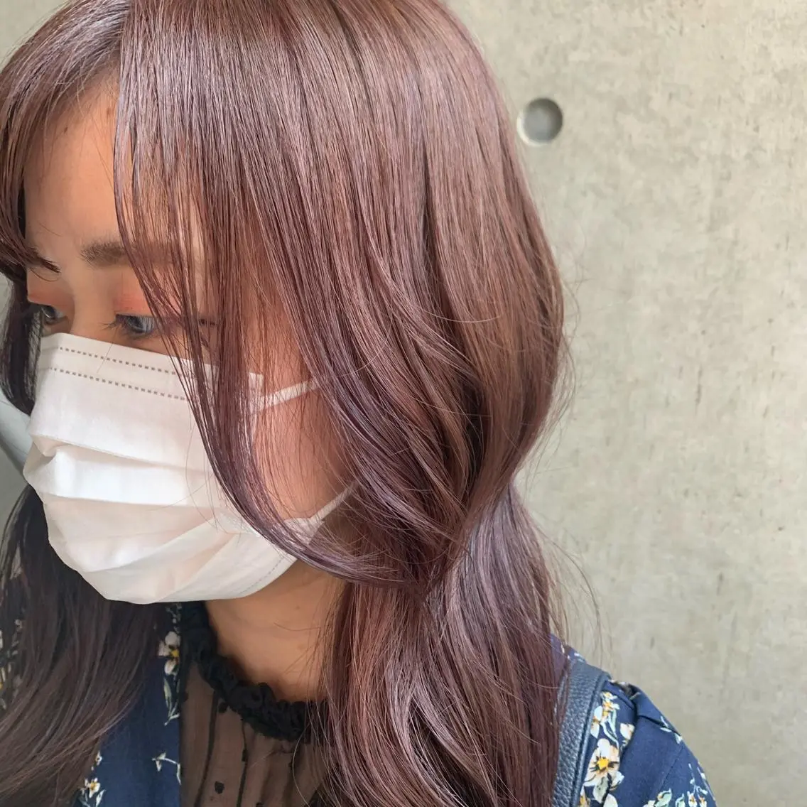 ロング カラー 七原 海夕のヘアスタイル