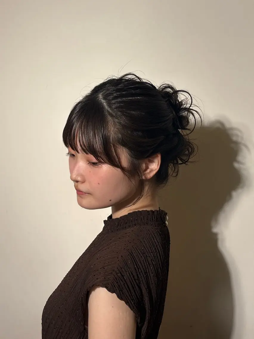 ロング ヘアセット まさと/銀座/ ストレート/艶髪のヘアスタイル