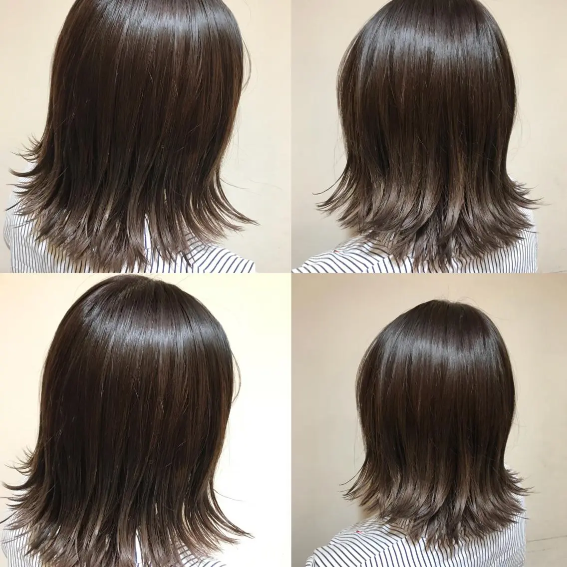 ミディアム カラー グラデーションカラー 似合わせ/ カラー.岡田友仁のヘアスタイル