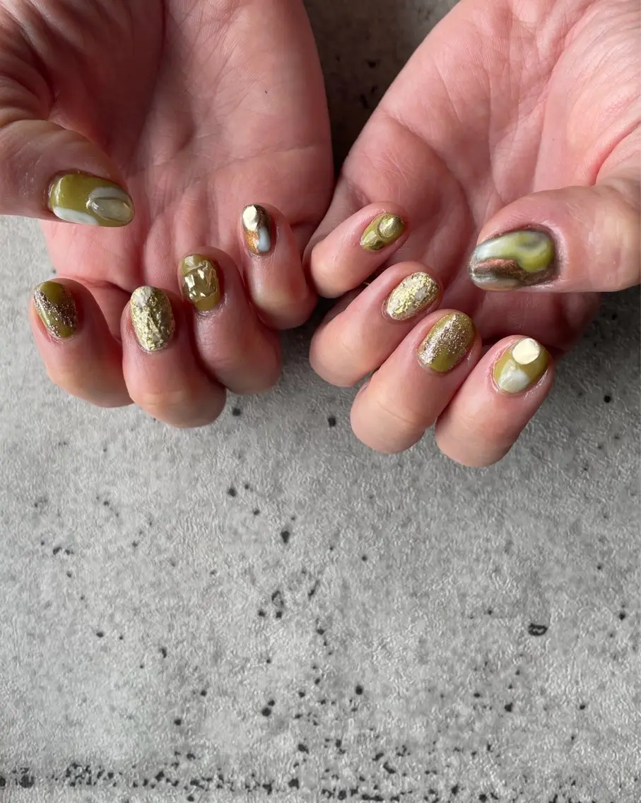 ネイル アートネイル ニュアンスネイル Luca nailのネイルデザイン