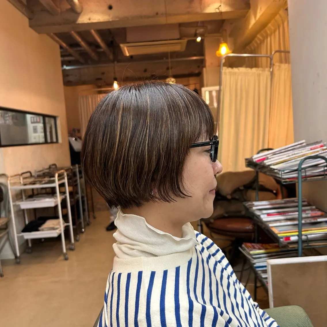 ショート ORe'S HAIR BE　GLaDまなみのヘアスタイル