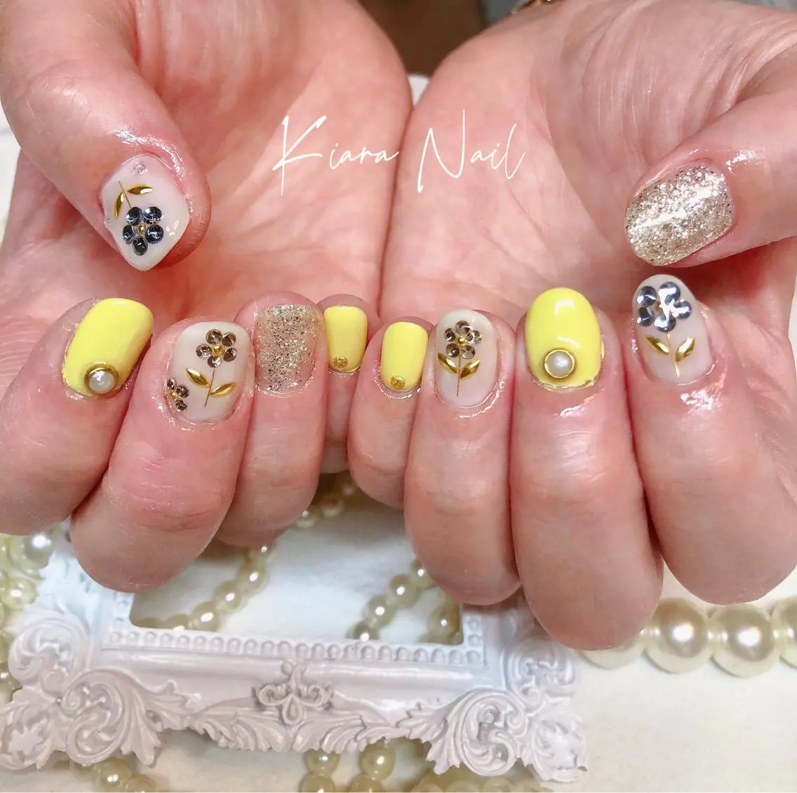 ネイル アートネイル 持ち込み 🍭Kiara Nail🍭のネイルデザイン