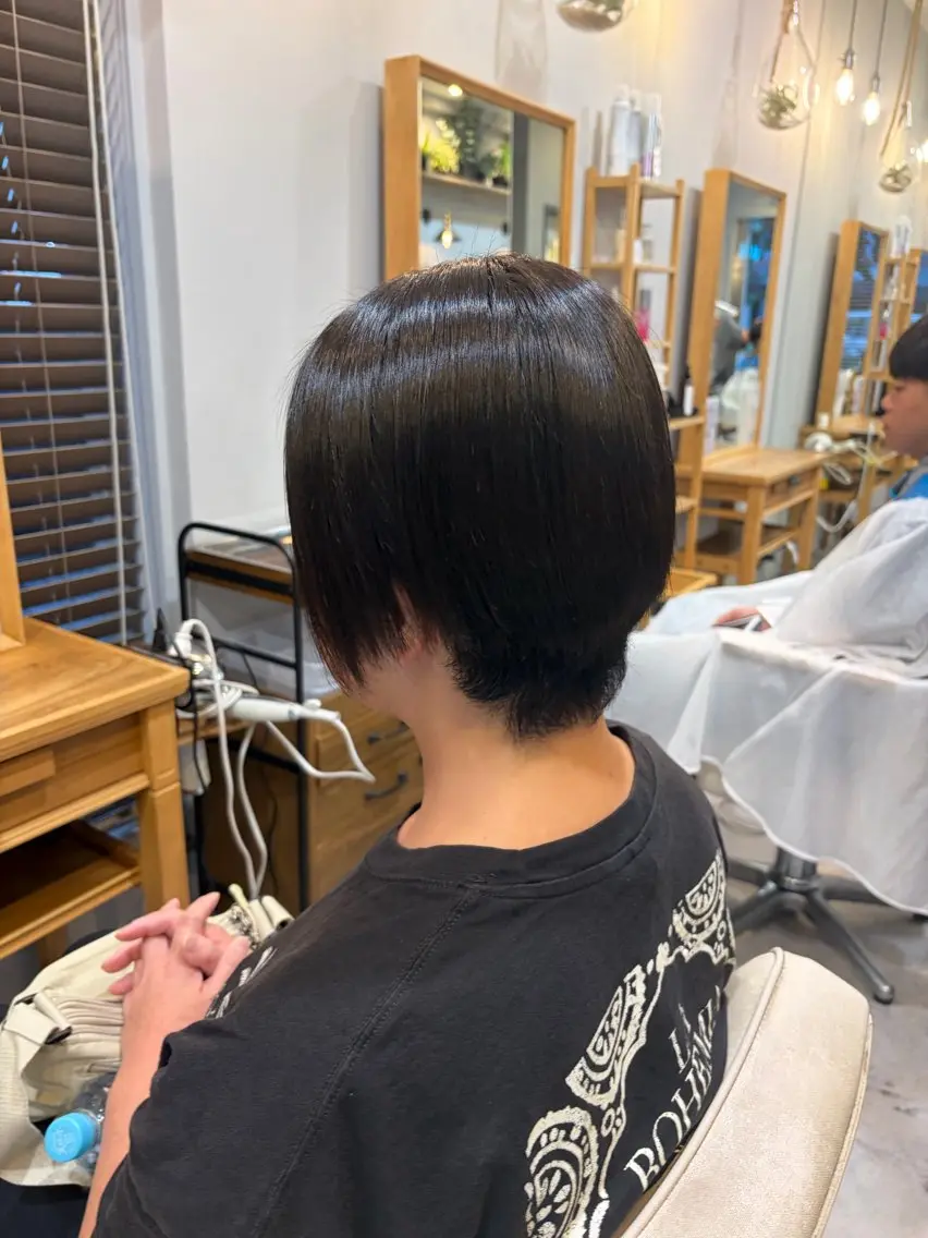 ショート 縮毛矯正 ✨縮毛矯正✨小林 睦季のヘアスタイル
