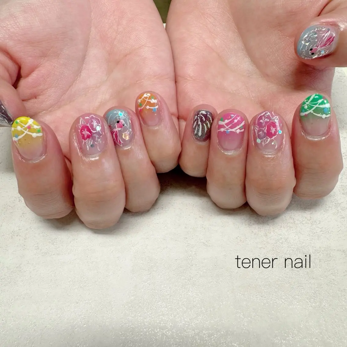 ネイル ハンドネイル テネルネイル tener nailのネイルデザイン