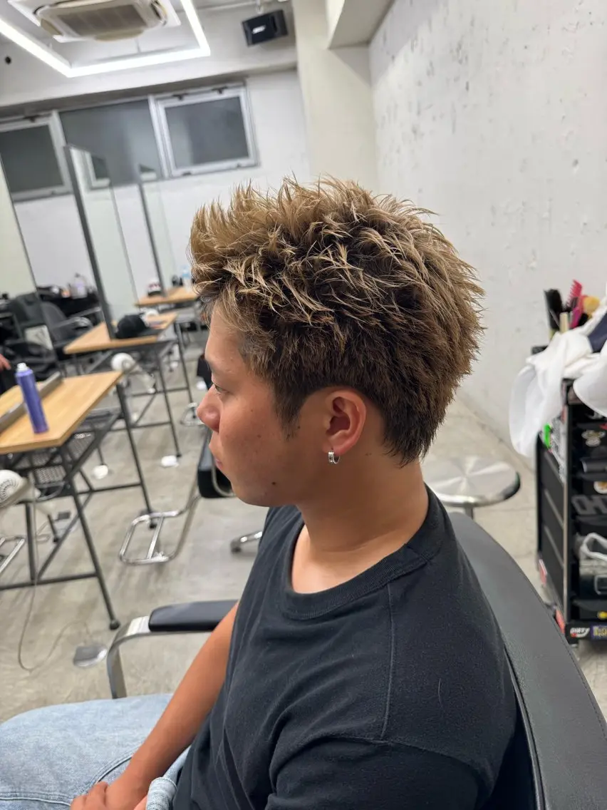ショート メンズ メンズショート スパイキーショート ショートヘア カット トリートメント 💈メンズ特化💈 TASUKUのヘアスタイル