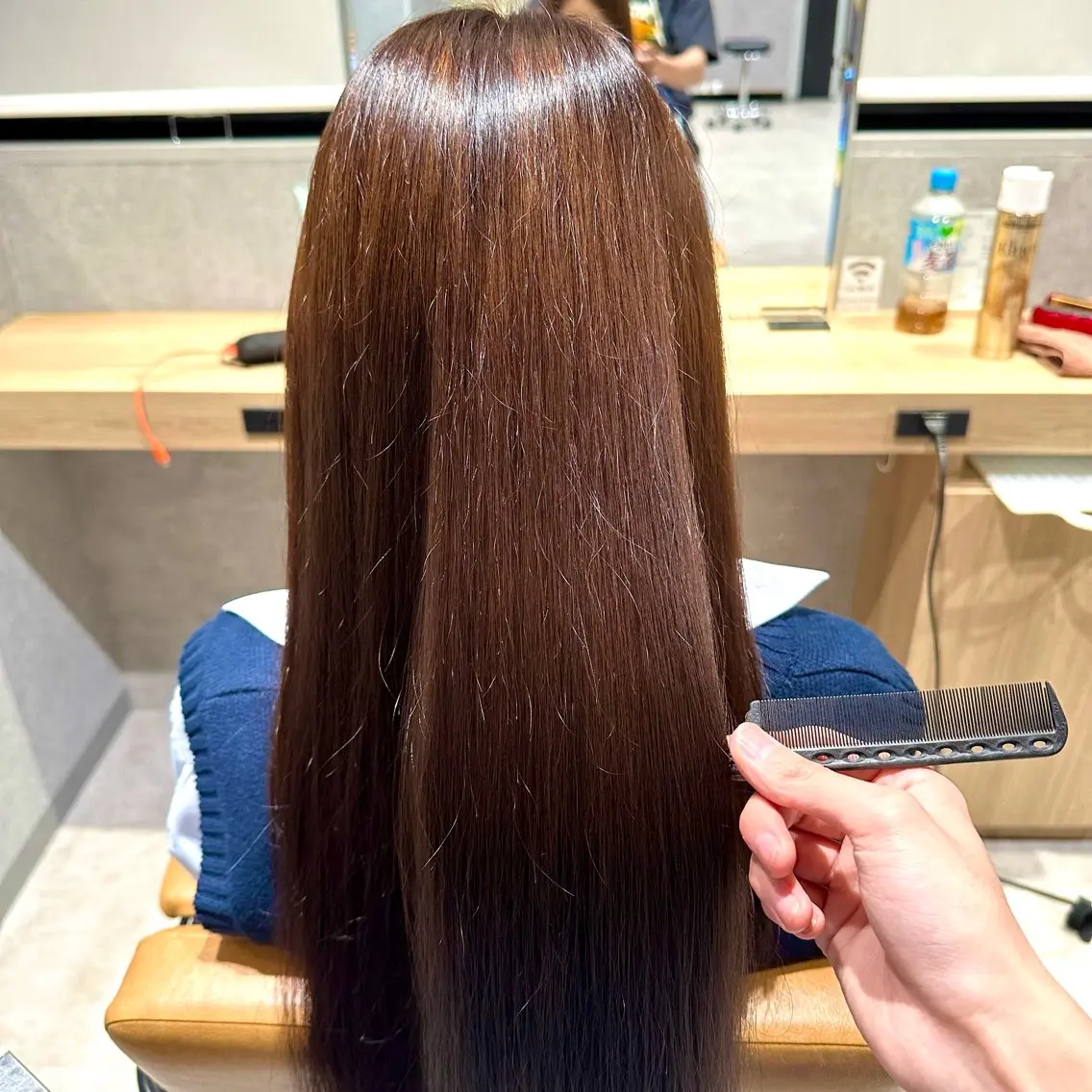 ロング カラー ブラウンカラー ヘアカラー 髙栁 公暉🇰🇷💫のヘアスタイル