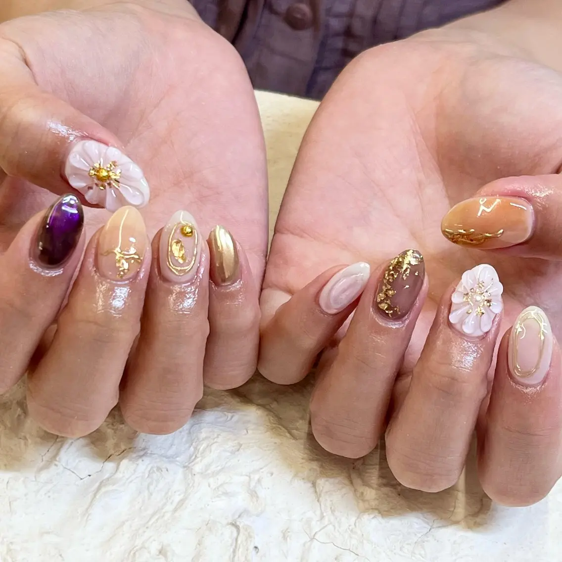 ネイル ハンドネイル ෆYura Nailෆのネイルデザイン