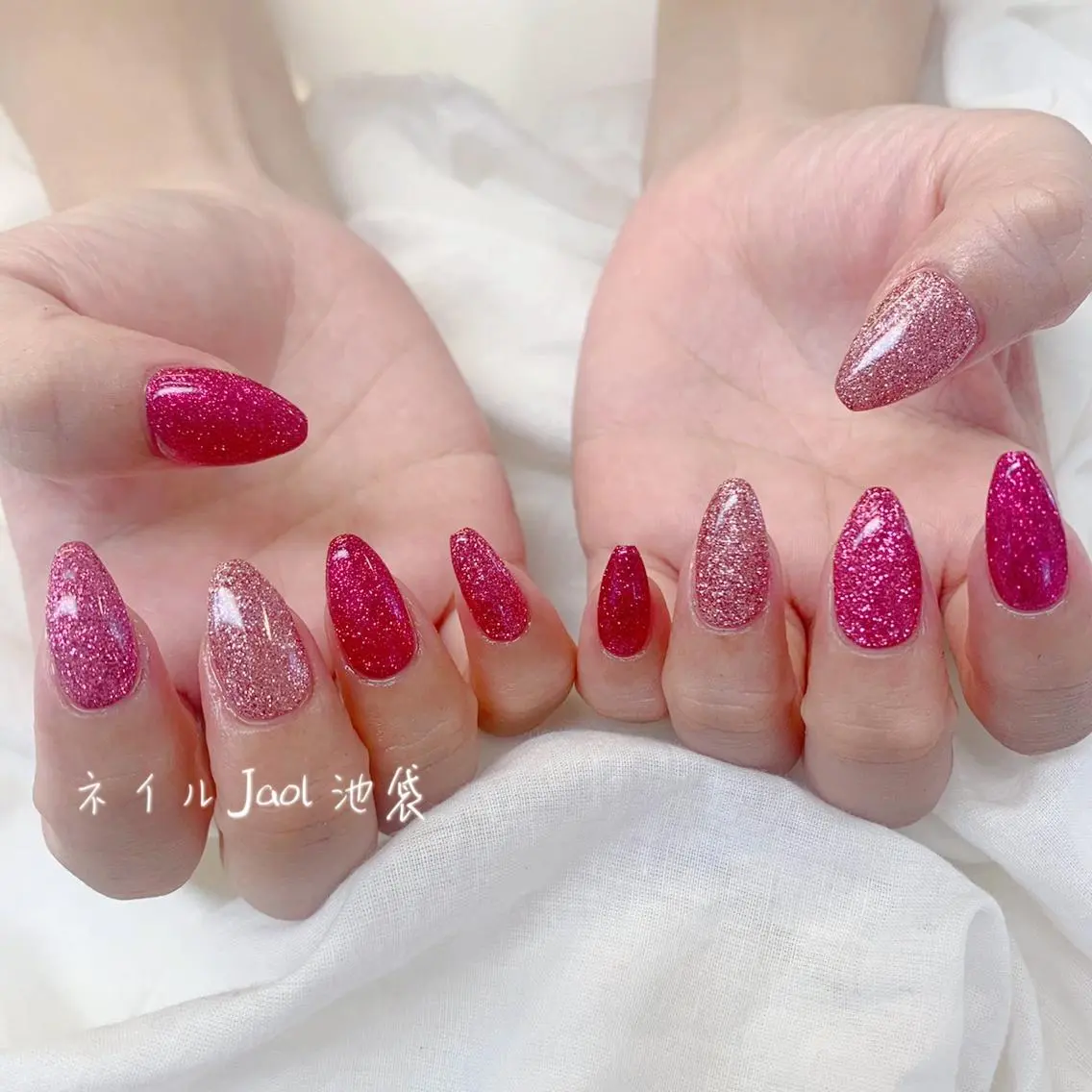 ミディアム ネイルJaol 池袋のネイルデザイン