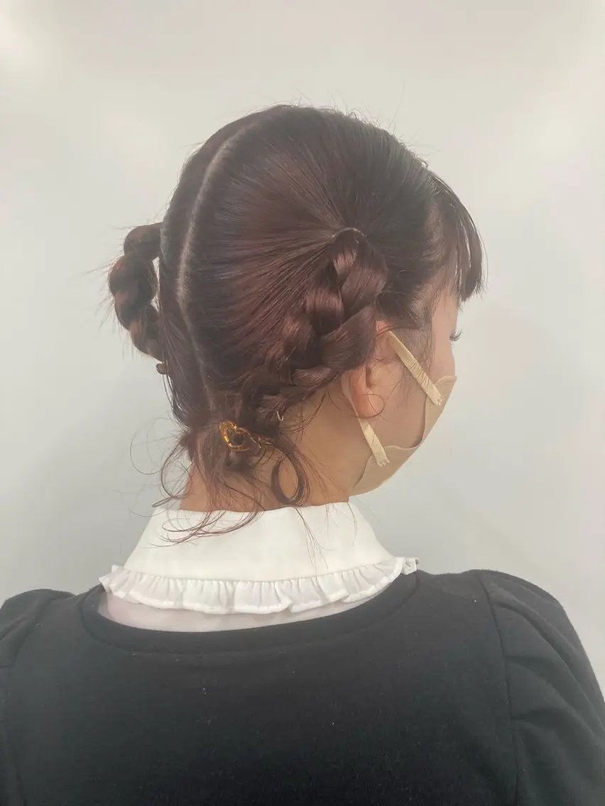 ヘアアレンジ 津田 里菜のヘアスタイル