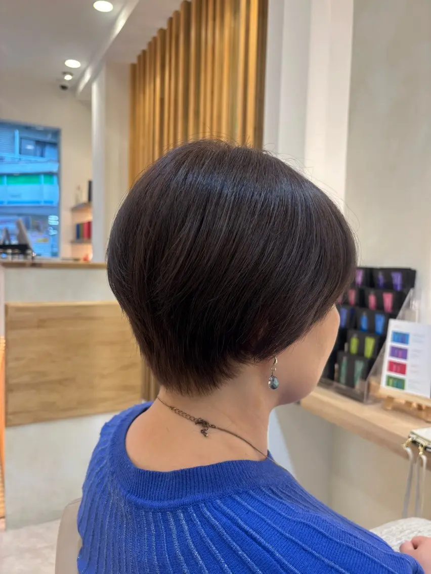 ショート 目黒・不動前 カットモデル/モモカのヘアスタイル