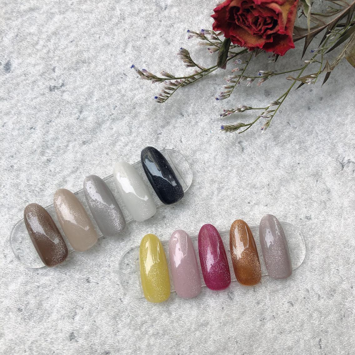 ネイル マグネットネイル salon de fika【中崎町】のネイルデザイン