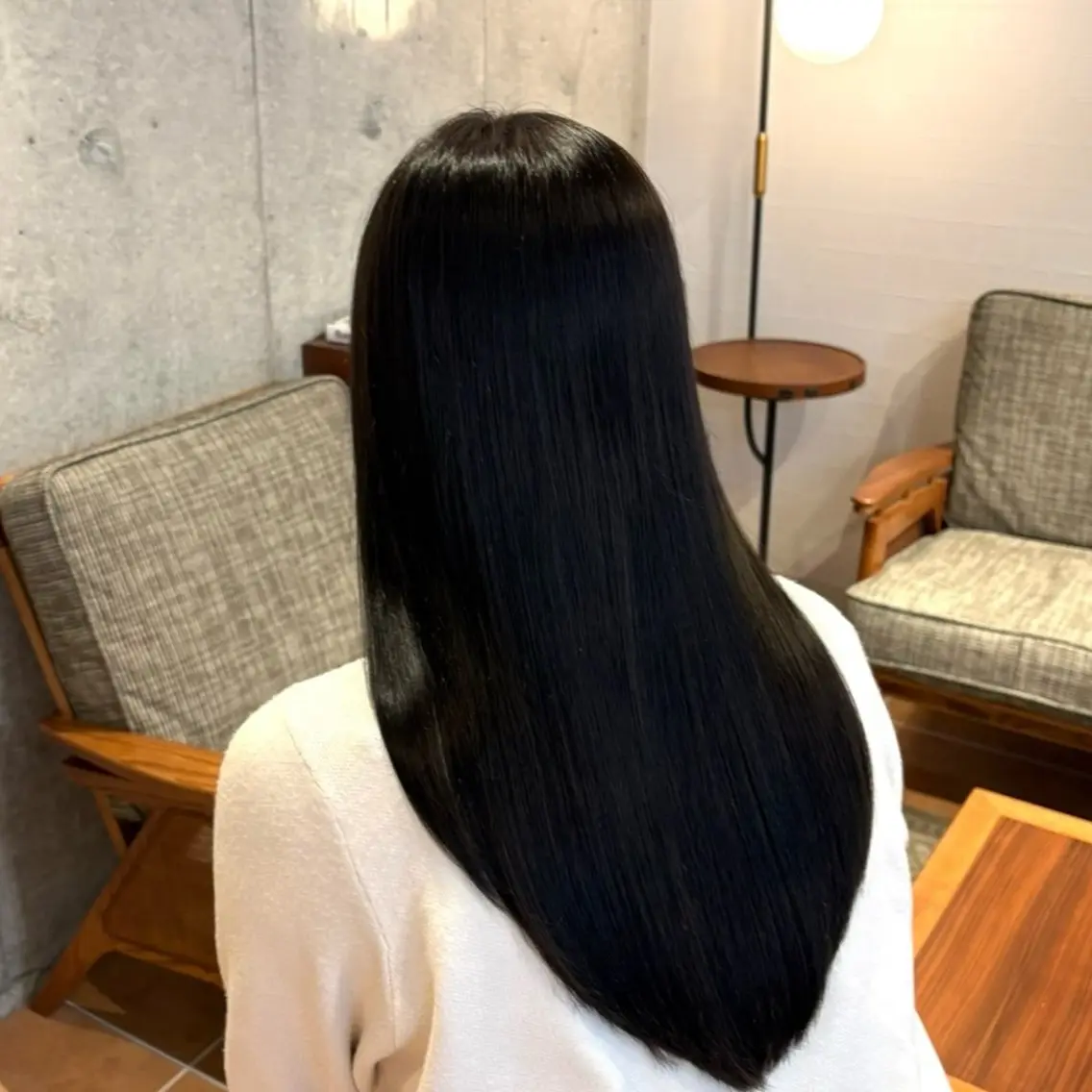 ロング ヘアカラー 村田 ありさのヘアスタイル