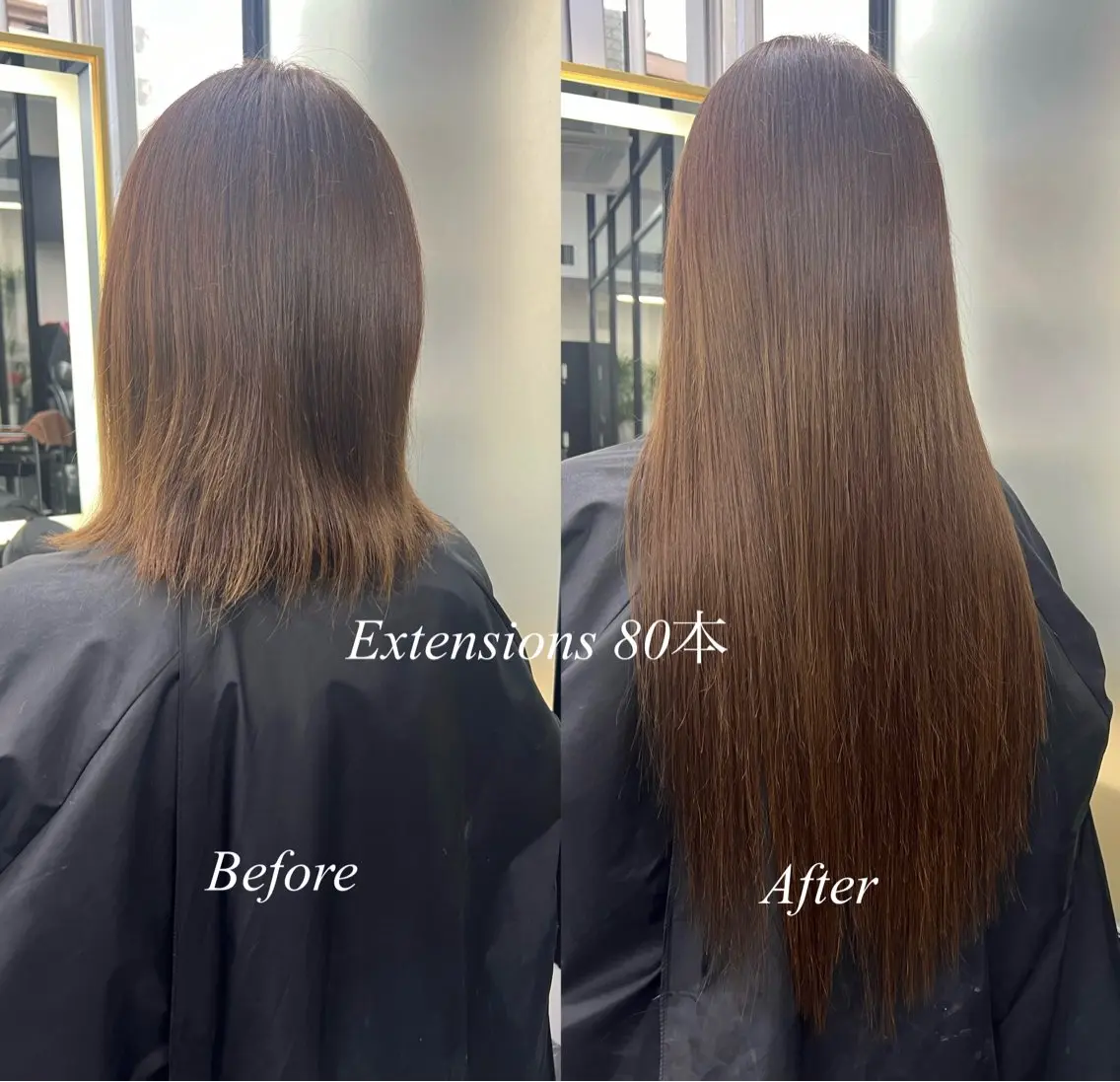 ロング カラー シールエクステ ハイトーンカラー エクステ ヘアカラー エクステ シールエクステ特化 ハイトーン、NANAのヘアスタイル