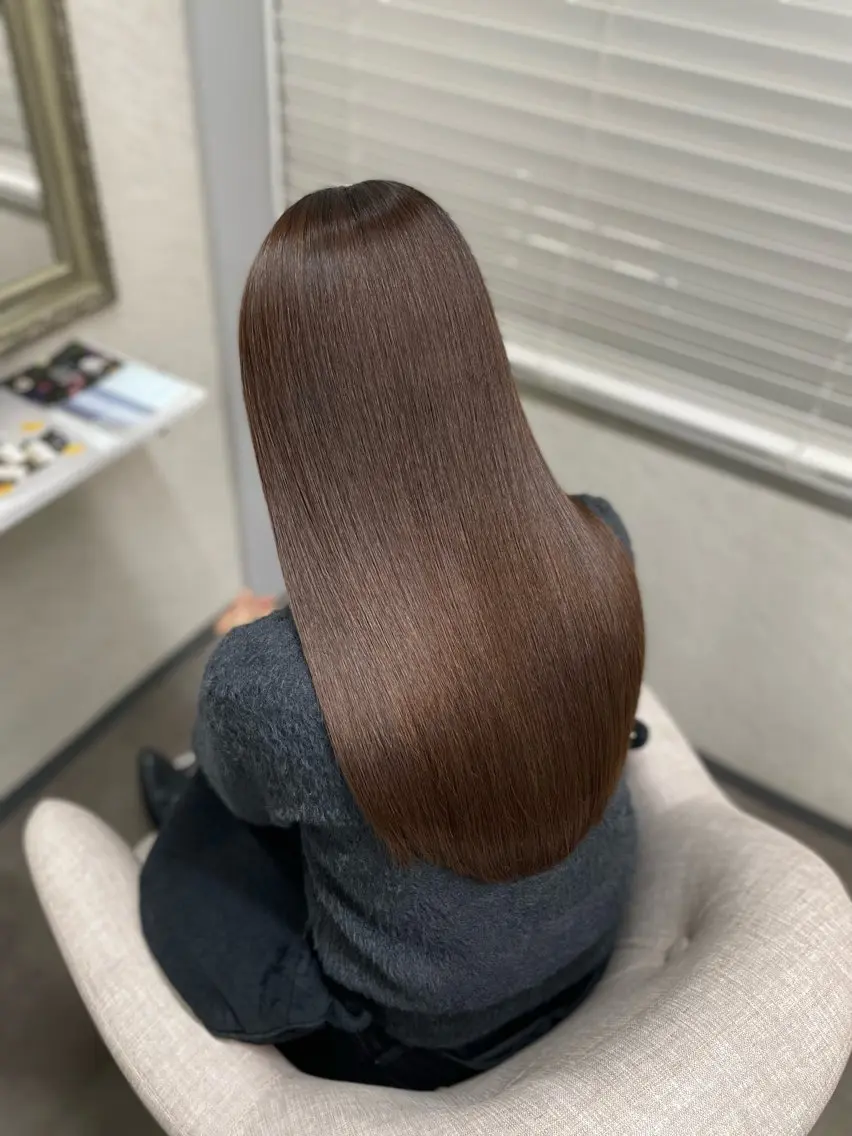 ロング トリートメント ヘッドスパ 髪質改善/縮毛矯正 アンナ🍊のヘアスタイル