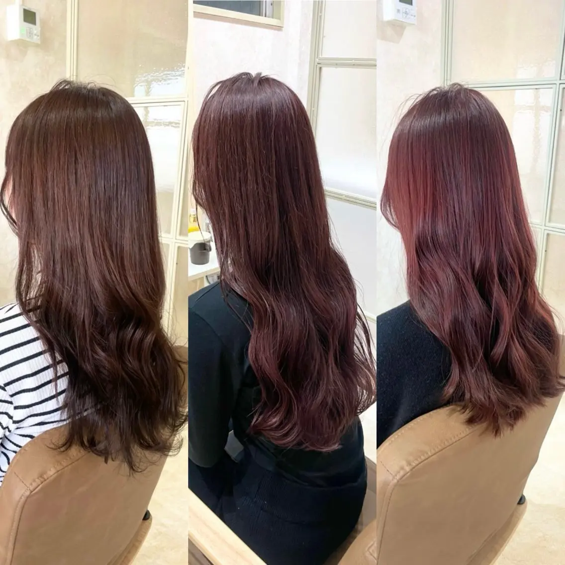 ロング カット ヘアカラー トリートメント ❤︎SAKURA 【Rico】❤︎のヘアスタイル
